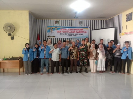 SOSIALISASI NARKOBA